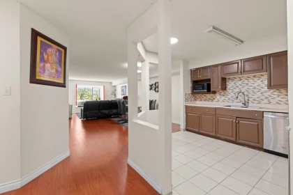 Kitchen Island Photo of 306 12101 80 Avenue, Surrey, BC