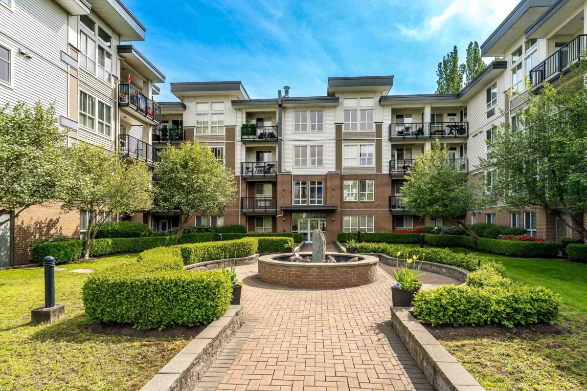 Exterior Rear Photo of 214 5430 201 Street, Langley, BC