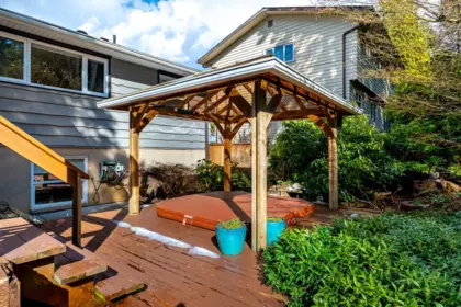 Aerial View of 908 Stanton Avenue, Coquitlam, BC