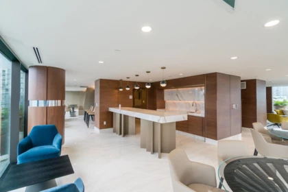 Aerial View of 2618 89 Nelson Street, Vancouver, BC