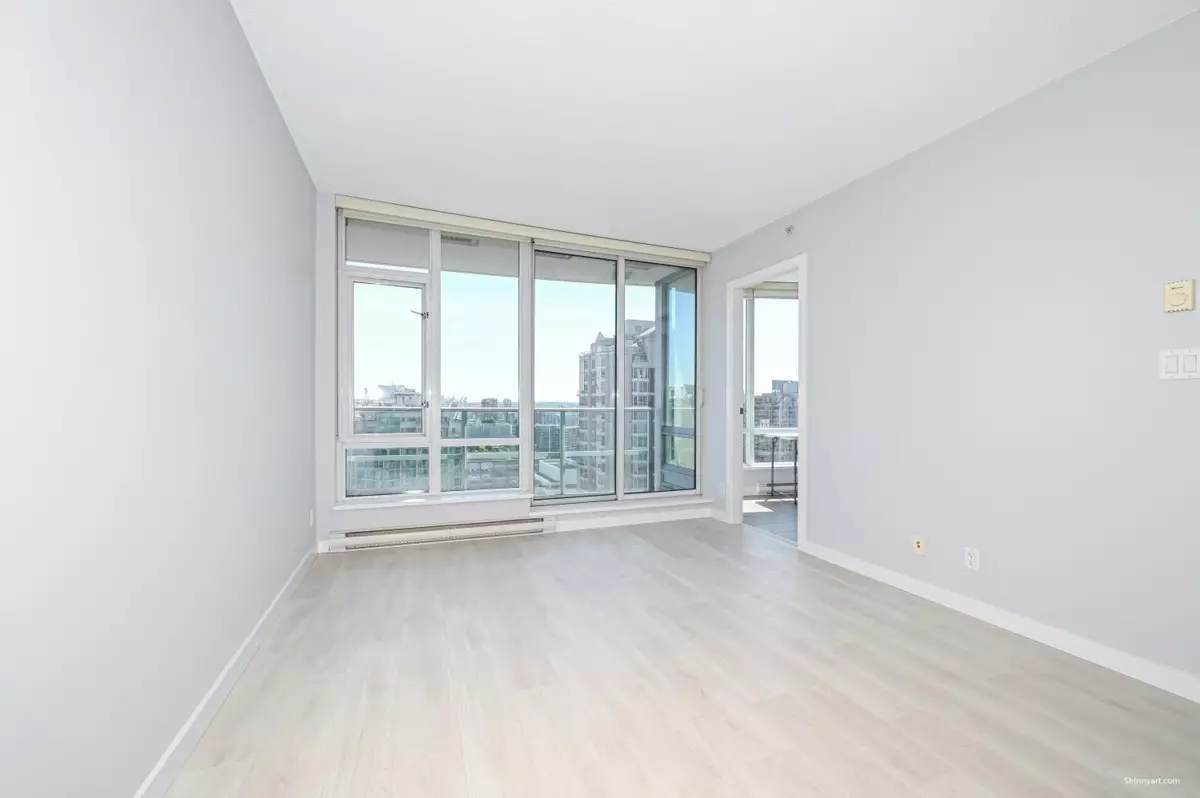 Living Room Photo of 2205 833 Homer Street, Vancouver, BC