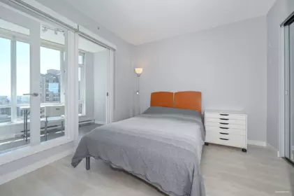 Bedroom 3 Photo of 2205 833 Homer Street, Vancouver, BC