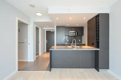 Kitchen Island Photo of 2205 833 Homer Street, Vancouver, BC