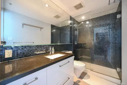 Powder Room Photo of 2205 833 Homer Street, Vancouver, BC