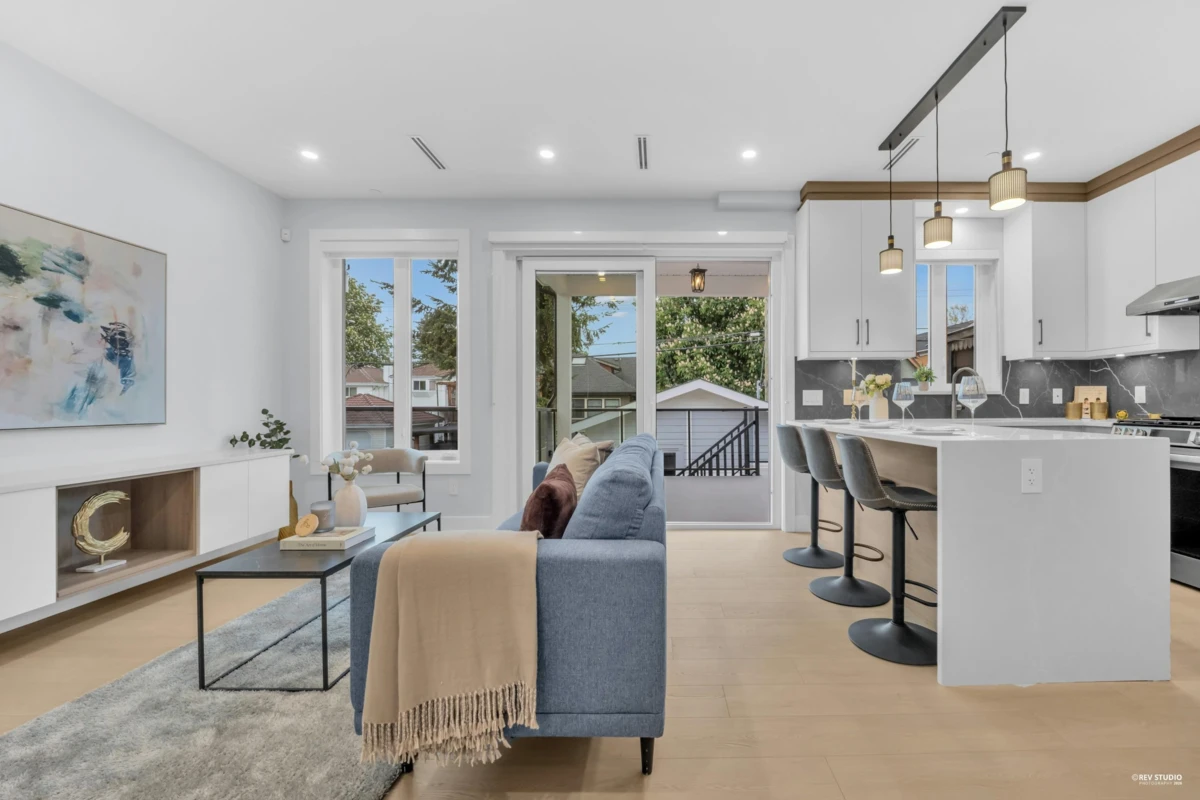 Living Room Photo of 2617 Mcgill Street, Vancouver, BC