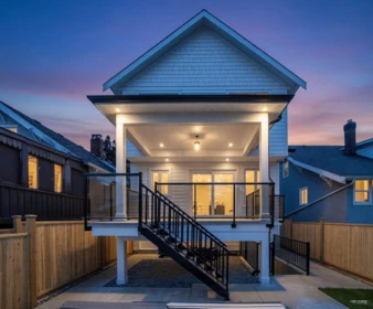 Aerial View of 2617 Mcgill Street, Vancouver, BC