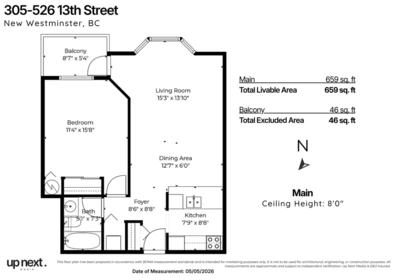 Garage Interior Photo of 305 526 Thirteenth Street, New Westminster, BC