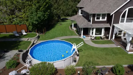 Aerial View of 41932 Maple Lane, Yarrow, BC