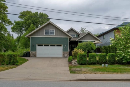 Aerial View of 1545 Judd Road, Squamish, BC