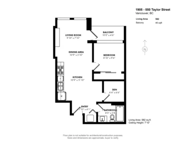 Garage Interior Photo of 1905 550 Taylor Street, Vancouver, BC