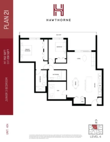 Walk-In Closet Photo of 404 2277 Hawthorne Avenue, Port Coquitlam, BC