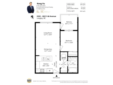 D301 20211 66 Avenue, Langley, BC, Langley — Apartment/Condo for sale