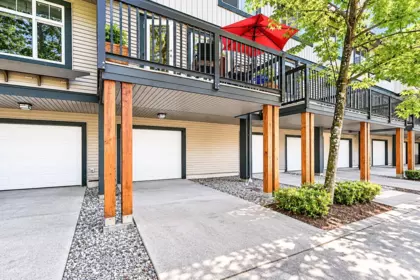 Backyard Photo of 54 16233 83 Avenue, Surrey, BC
