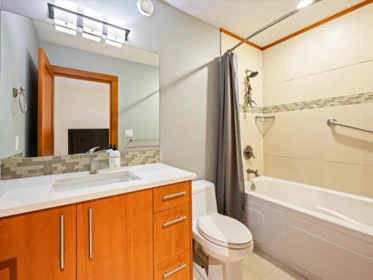Powder Room Photo of 8745 Idylwood Place, Whistler, BC