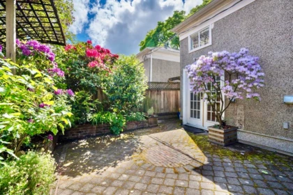 Aerial View of 2305 W 3rd Avenue, Vancouver, BC