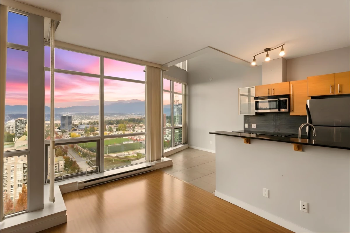 Living Room Photo of 2209 13399 104 Avenue, Surrey, BC