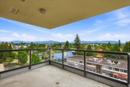 Outdoor Patio Photo of 702 615 Hamilton Street, New Westminster, BC