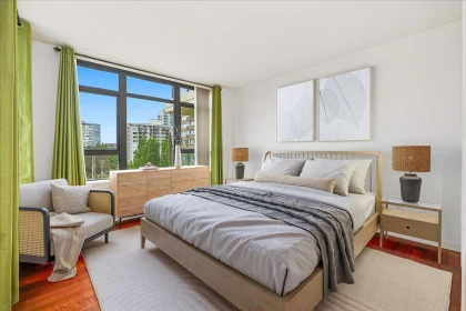 Primary Bedroom Photo of 702 615 Hamilton Street, New Westminster, BC