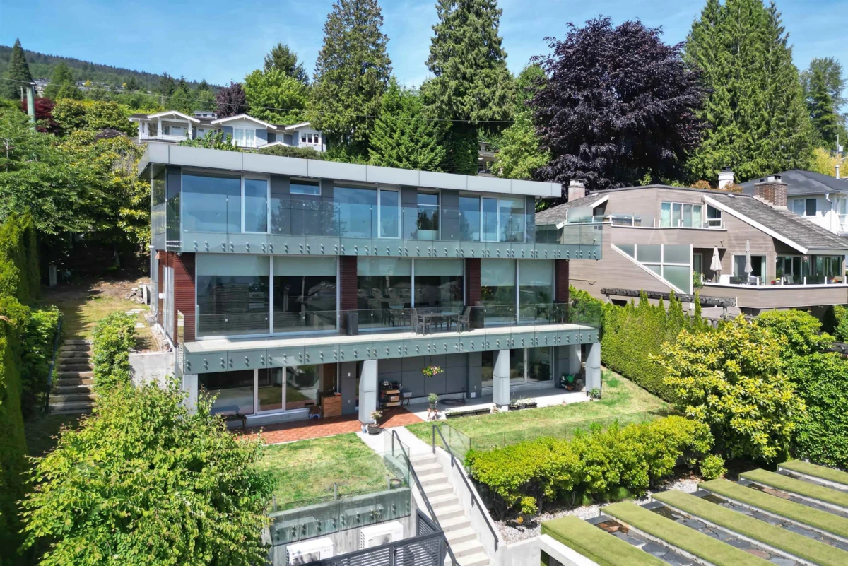 Exterior Rear Photo of 2370 Palmerston Avenue, West Vancouver, BC
