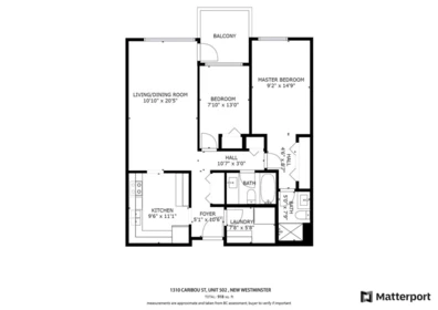 Kitchen Photo of 502 1310 Cariboo Street, New Westminster, BC