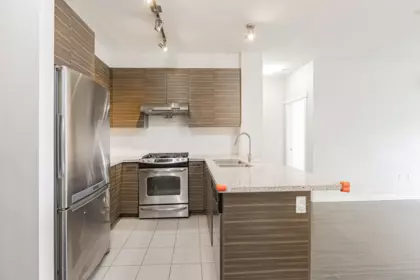 Kitchen Photo of 351 9388 Mckim Way, Richmond, BC