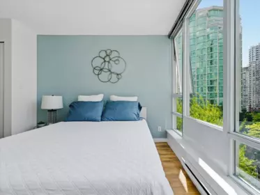 Bedroom 2 Photo of 805 788 Hamilton Street, Vancouver, BC
