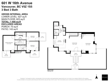 Basement Recreation Room Photo of 601 W 16th Avenue, Vancouver, BC