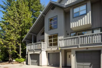 Outdoor Deck Photo of 40 4737 Spearhead Drive, Whistler, BC