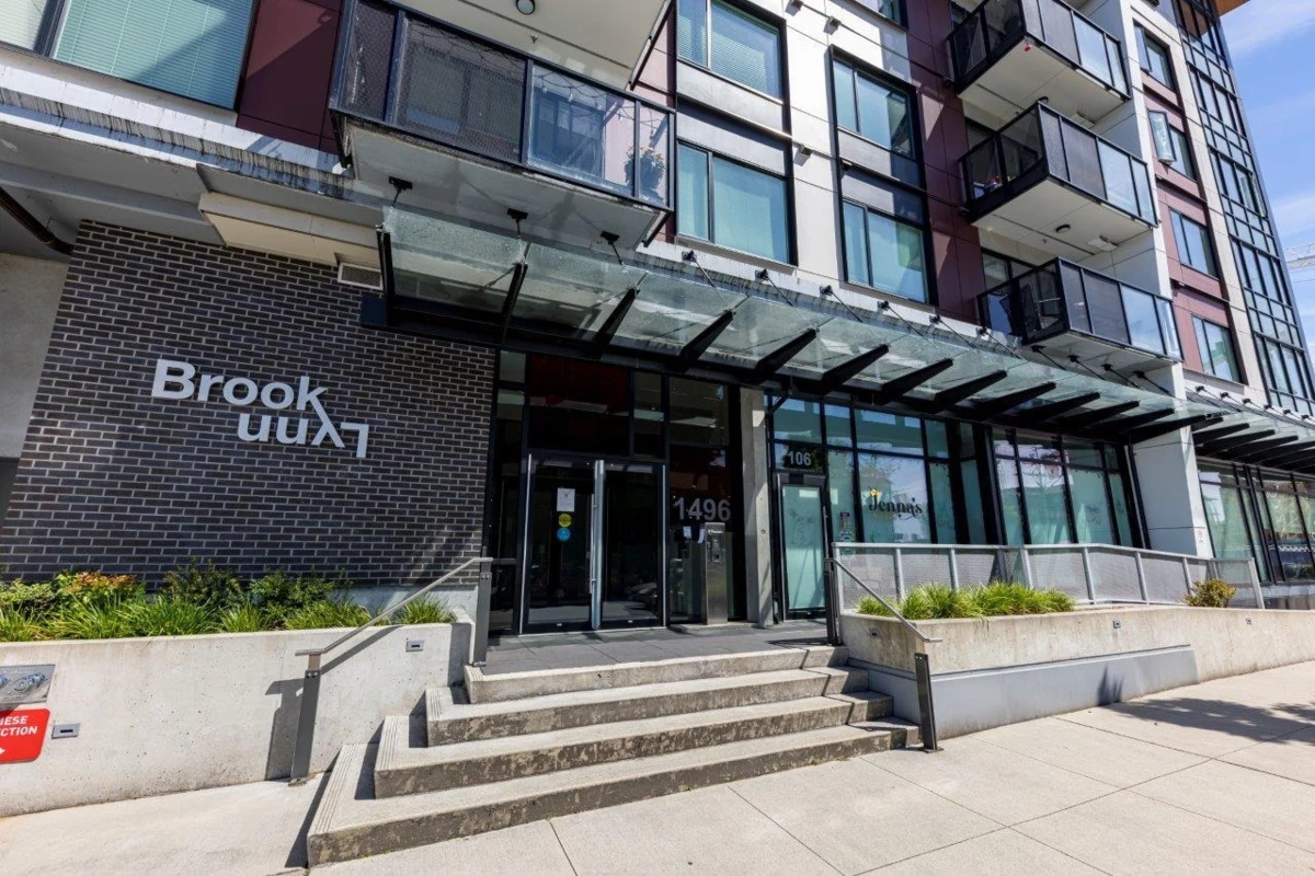 Exterior Rear Photo of 503 1496 Charlotte Road, North Vancouver, BC