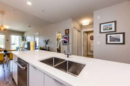 Kitchen Island Photo of 503 1496 Charlotte Road, North Vancouver, BC