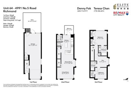 Garage Interior Photo of 64 4991 No. 5 Road, Richmond, BC