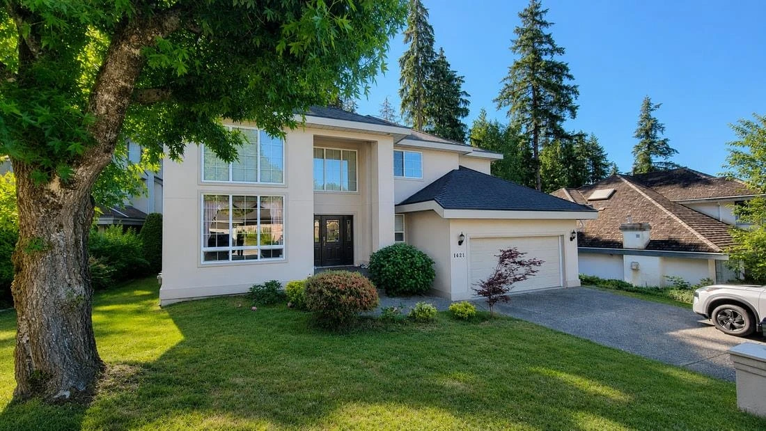 Exterior Rear Photo of 1421 Madrona Place, Coquitlam, BC