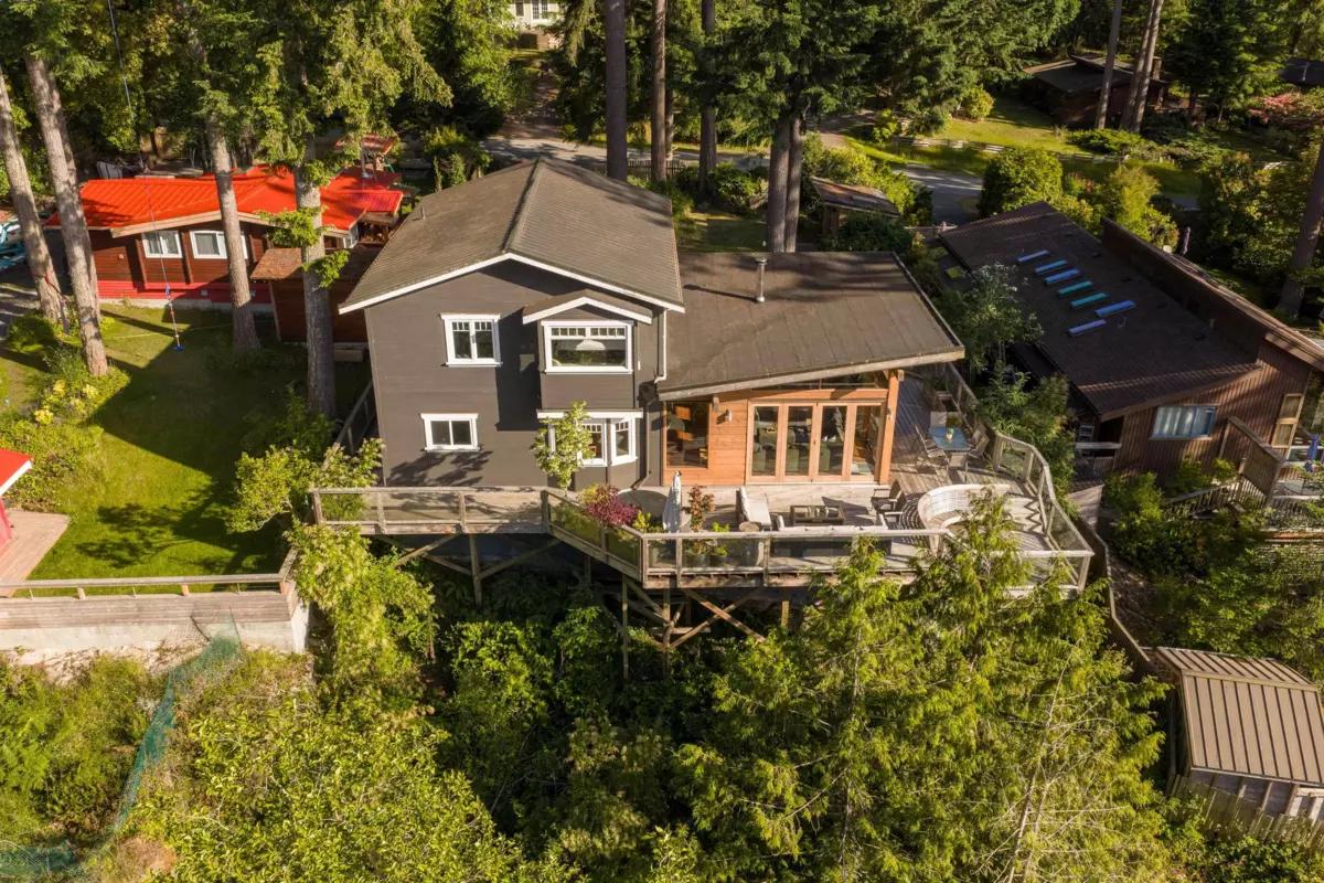 Exterior Rear Photo of 1506 Whitesails Drive, Bowen Island, BC