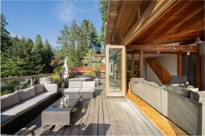 Garage Interior Photo of 1506 Whitesails Drive, Bowen Island, BC