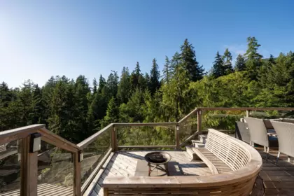 Outdoor Deck Photo of 1506 Whitesails Drive, Bowen Island, BC