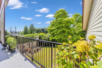 Outdoor Deck Photo of 10 7561 Humphries Court, Burnaby, BC