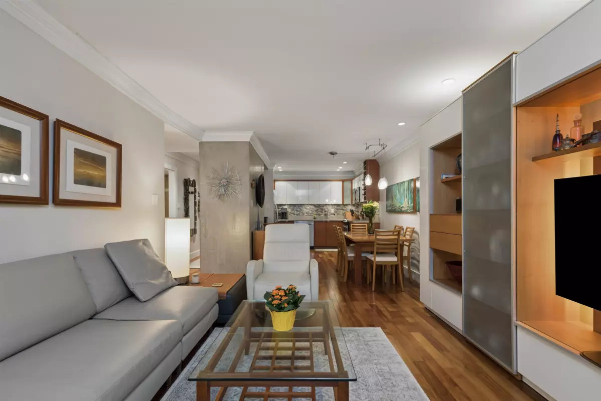 Dining Area Photo of 104 1855 Nelson Street, Vancouver, BC