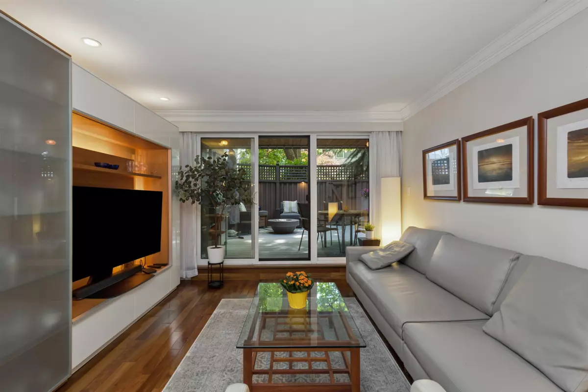 Exterior Rear Photo of 104 1855 Nelson Street, Vancouver, BC