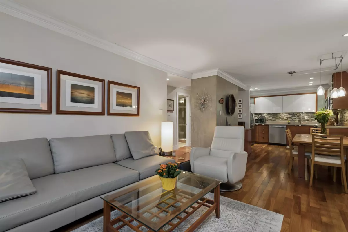 Family Room Photo of 104 1855 Nelson Street, Vancouver, BC