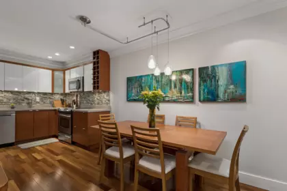Kitchen Island Photo of 104 1855 Nelson Street, Vancouver, BC