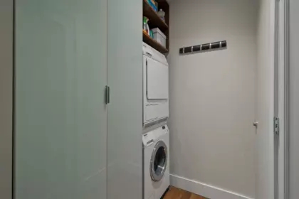 Laundry Room Photo of 104 1855 Nelson Street, Vancouver, BC