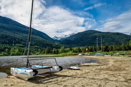 Outdoor Patio Photo of 26 6800 Crabapple Drive, Whistler, BC