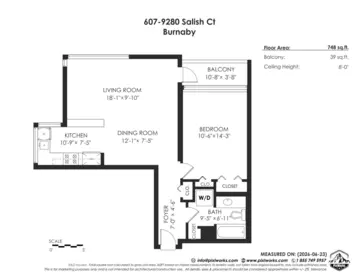 Basement Recreation Room Photo of 607 9280 Salish Court, Burnaby, BC