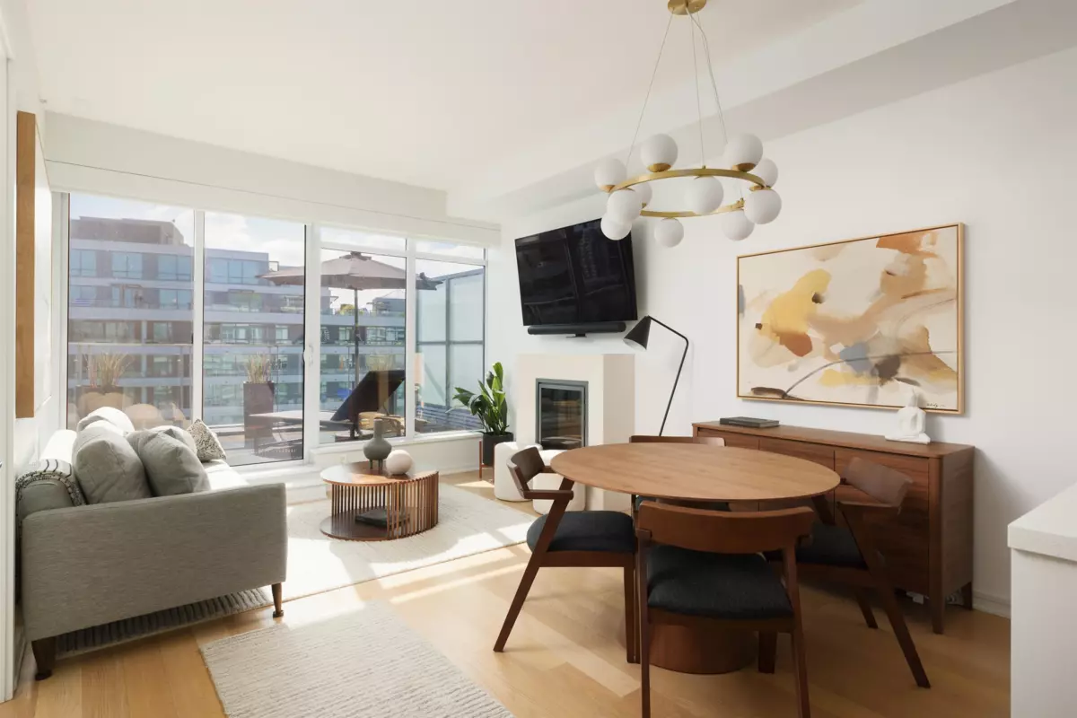 Family Room Photo of 1103 1661 Ontario Street, Vancouver, BC