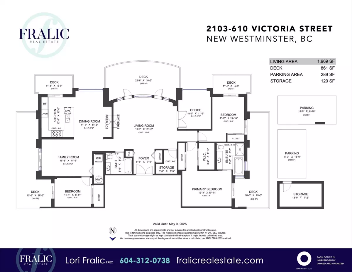 Exterior Rear Photo of 2103 610 Victoria Street, New Westminster, BC
