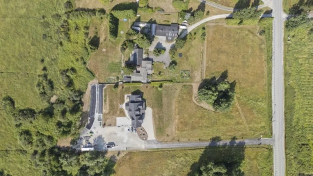 Aerial View of 20720 102b Avenue, Langley, BC