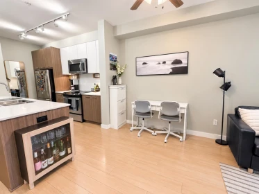 Kitchen Island Photo of 113 618 Como Lake Avenue, Coquitlam, BC