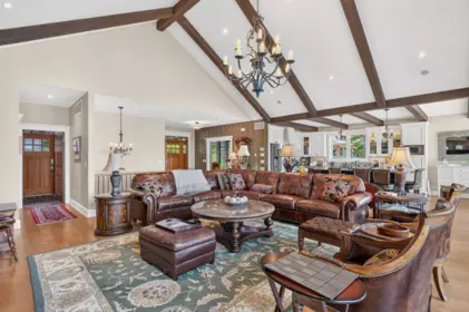 Basement Recreation Room Photo of 6001 Silverstone Lane, Sechelt, BC