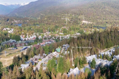 Outdoor Deck Photo of 30 2544 Snowridge Circle, Whistler, BC