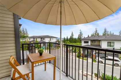 Outdoor Deck Photo of 115 1360 Mitchell Street, Coquitlam, BC
